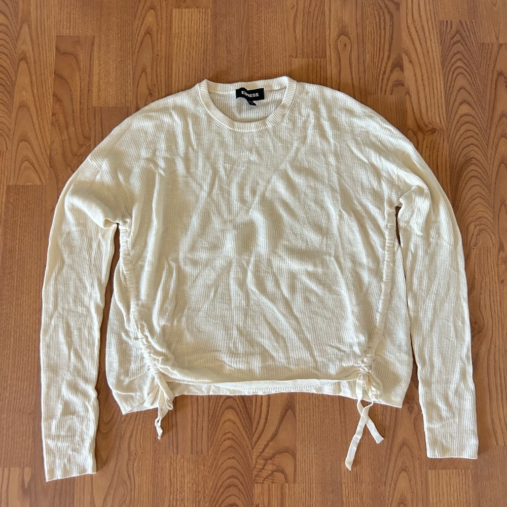 Express Cream Sweater